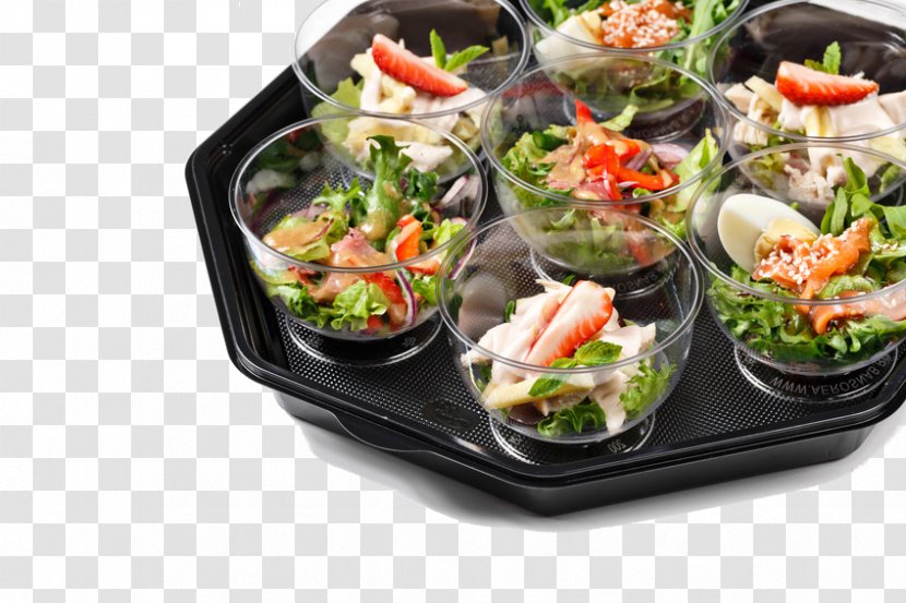 Hors D'oeuvre Buffet Canapé Salad Traiteur - Dish Transparent PNG