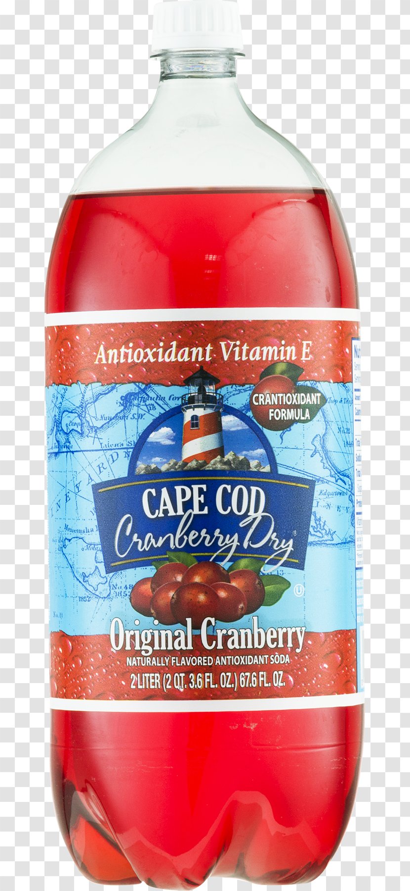 Fizzy Drinks Cape Cod Bottle Dried Cranberry - Water Transparent PNG