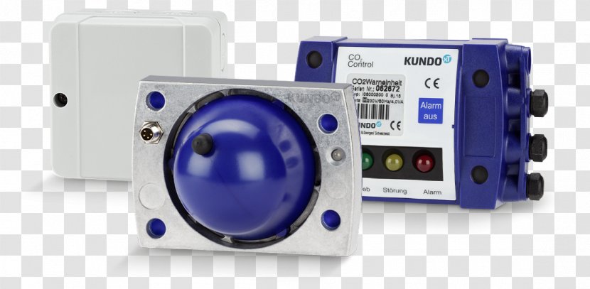 Carbon Dioxide Gaswarnanlage Gaswarngerät KUNDO XT GmbH - Carbonic Acid - Eletronic System Transparent PNG