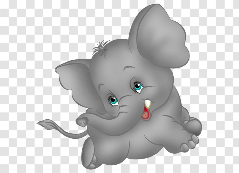 Elephant - Fictional Character - Ear Transparent PNG