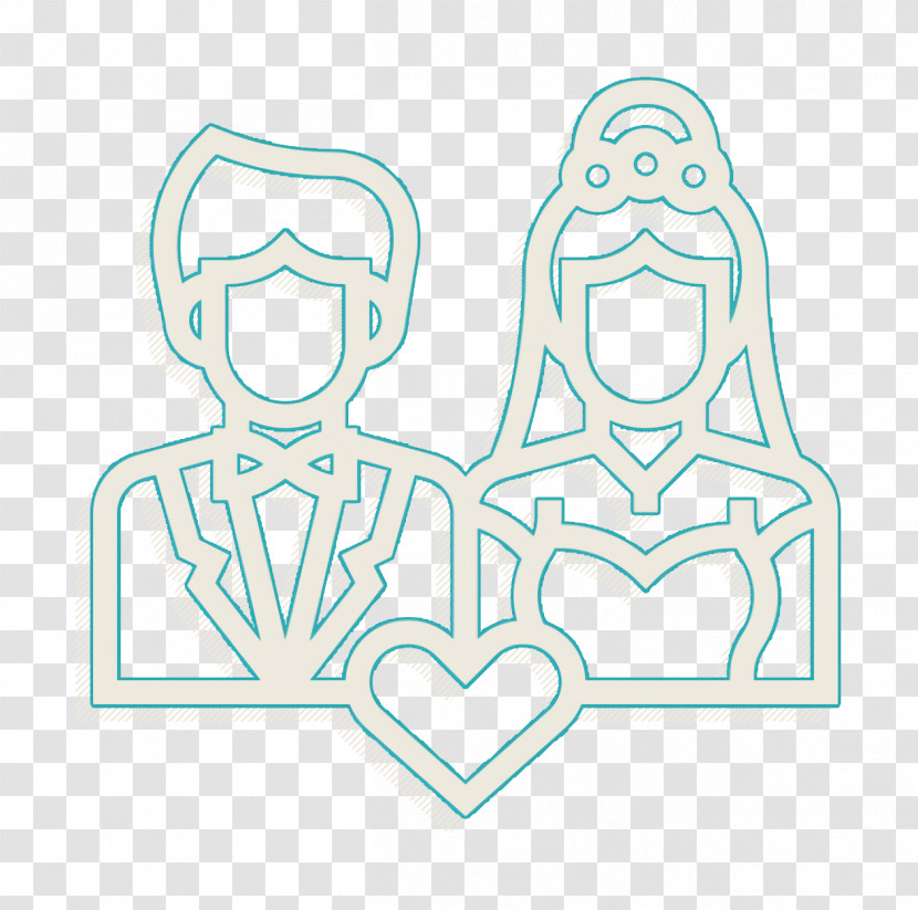 Husband Icon Wedding Icon Transparent PNG