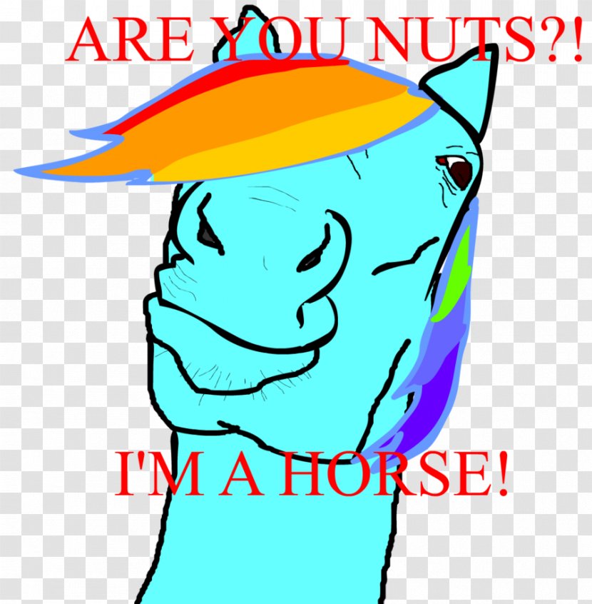 Rainbow Dash Applejack Horse Pony Pinkie Pie - Head Transparent PNG