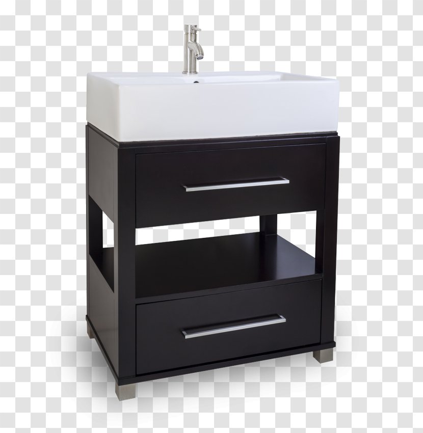 Bathroom Cabinet Cabinetry Modern Sink - Tap Transparent PNG