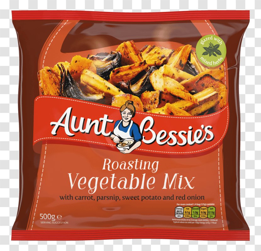 Aunt Bessie's Yorkshire Pudding Roasting Vegetable Parsnip - Potato Chip Transparent PNG