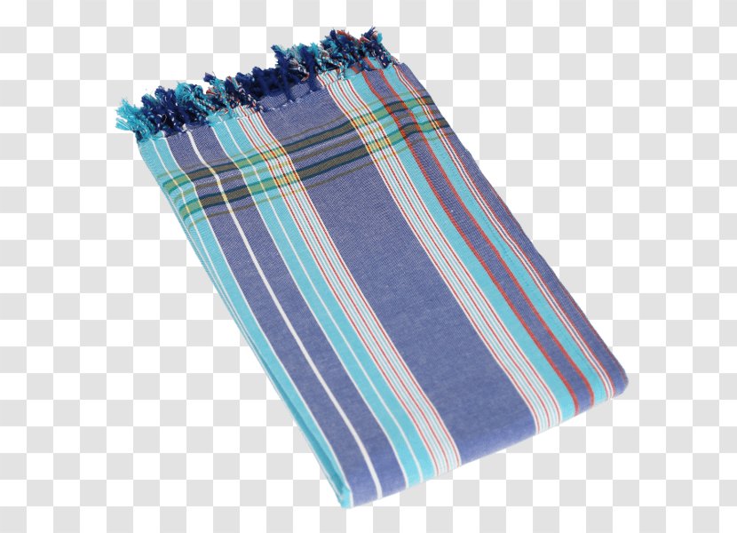 Tartan Cloth Napkins Turquoise Kikoi - Pagne Traditionnel Transparent PNG