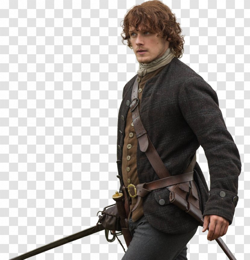 Jamie Fraser Sam Heughan Outlander Character - Fan Art - Balaur Transparent PNG