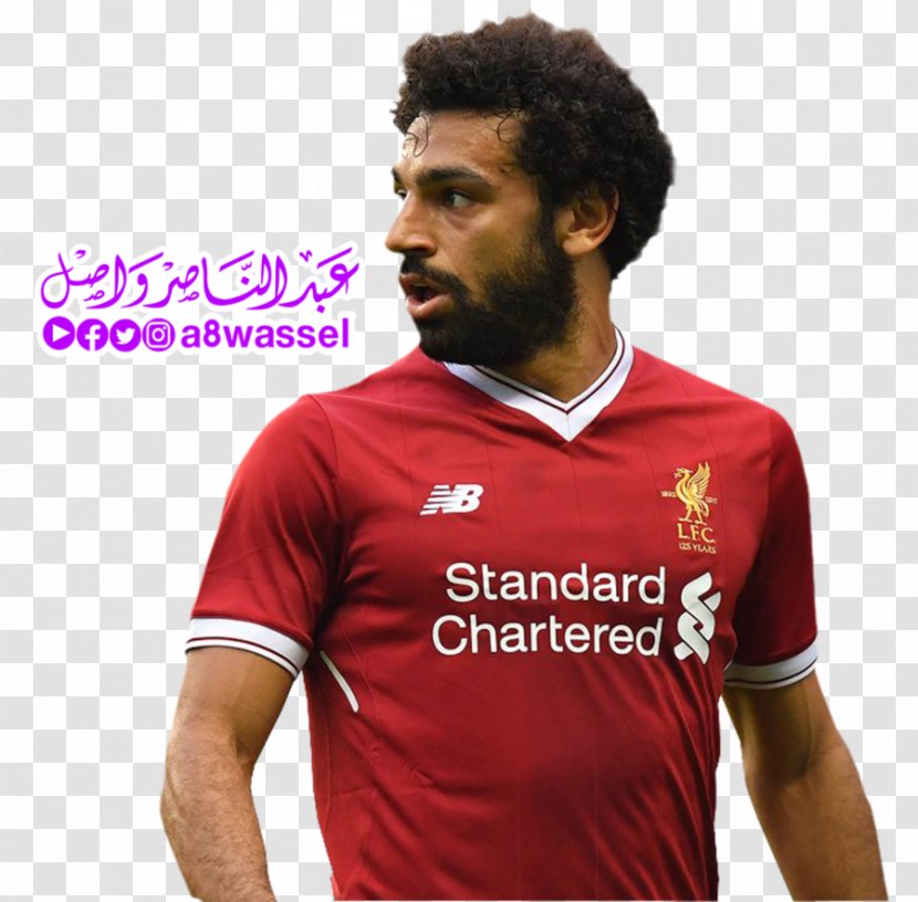 Mohamed Salah 2017–18 Liverpool F.C. Season A.S. Roma Chant - Polo Shirt - Mo Transparent PNG