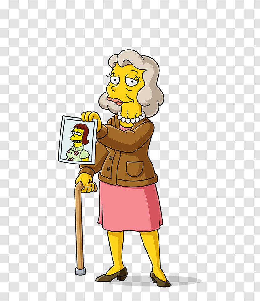 Grampa Simpson The Simpsons: Tapped Out Homer Cletus Spuckler Bart - Yellow - Simpsons Movie Transparent PNG