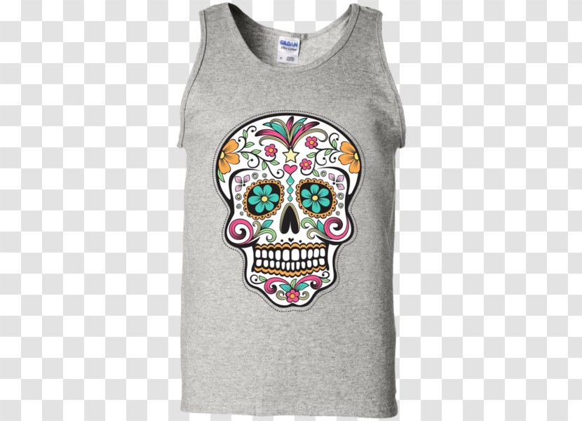 Calavera Day Of The Dead Skull Death - Coloring Book Transparent PNG