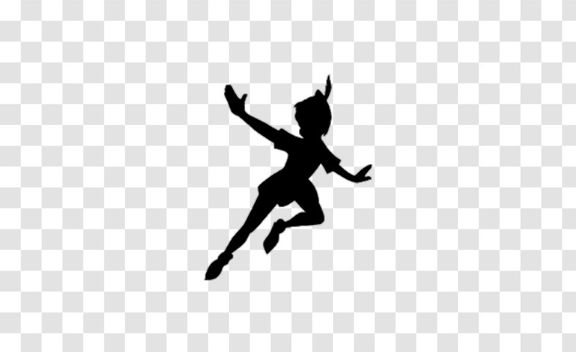 Tinker Bell Peter And Wendy Pan Silhouette Darling - Happy - Tinkerbell Transparent PNG