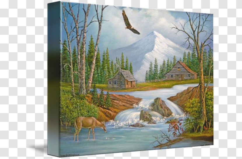 Landscape Painting Greeting & Note Cards Art Birthday Transparent PNG