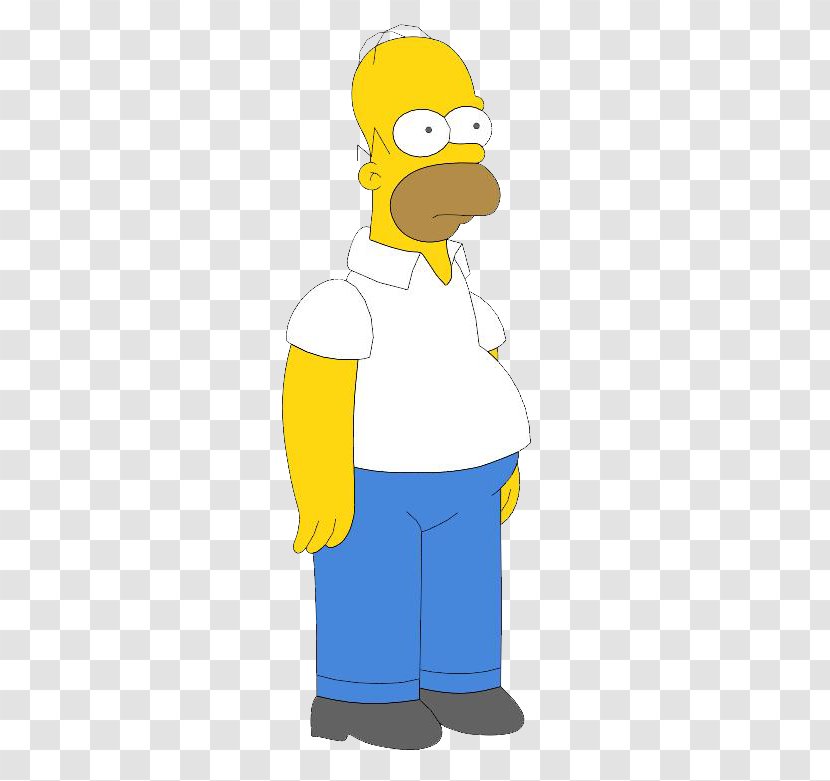 Homer Simpson Bart Groundskeeper Willie Marge - Heart - Homero Transparent PNG
