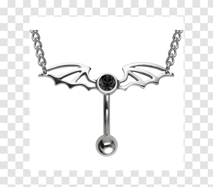 Necklace Navel Piercing Body Nose - Pendant Transparent PNG