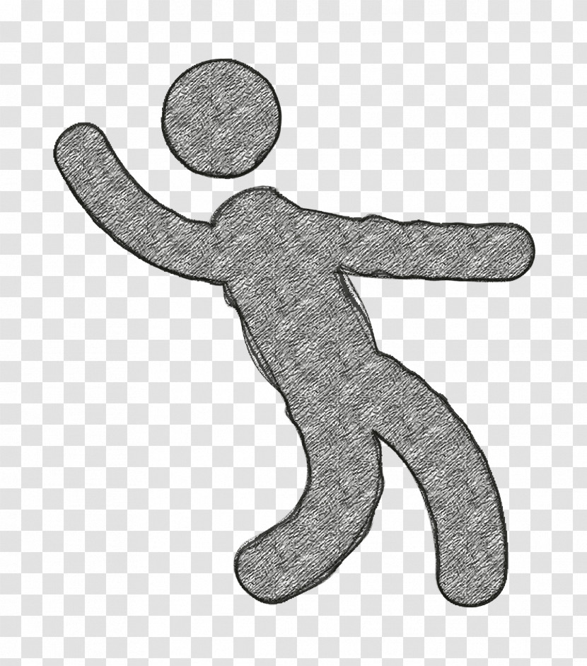 Humans 2 Icon Dance Icon Man Dancing Silhouette Icon Transparent PNG