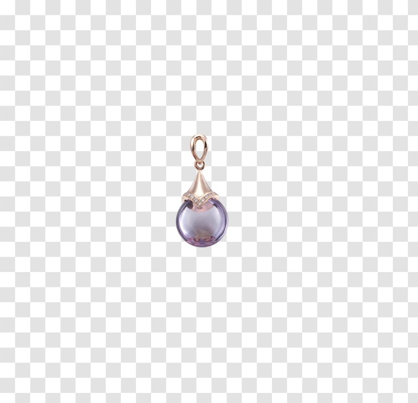 Purple Pearl Body Piercing Jewellery Human - Gemstone Necklace Transparent PNG