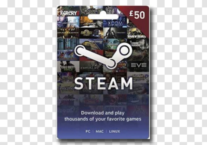 Steam Gift Card Video Game G2A Money - Battlenet Transparent PNG