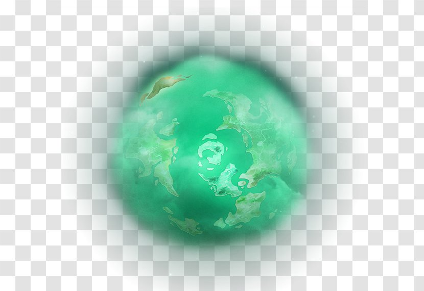 Earth Planet - Emerald - Green Fresh Elements Transparent PNG