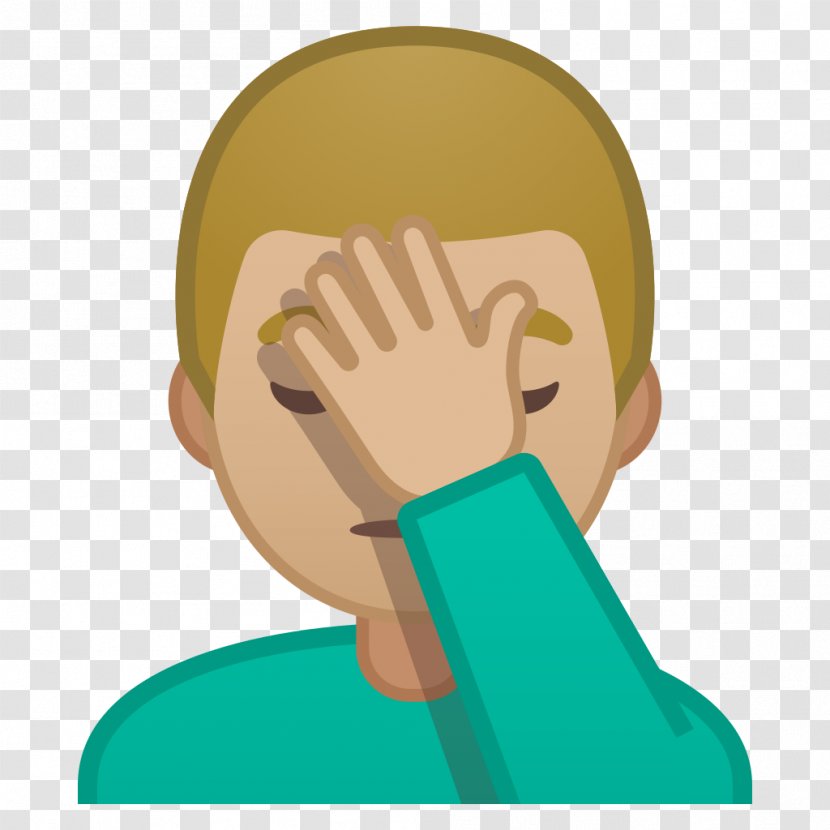 Facepalm Emoji Gesture Emoticon - Heart Transparent PNG