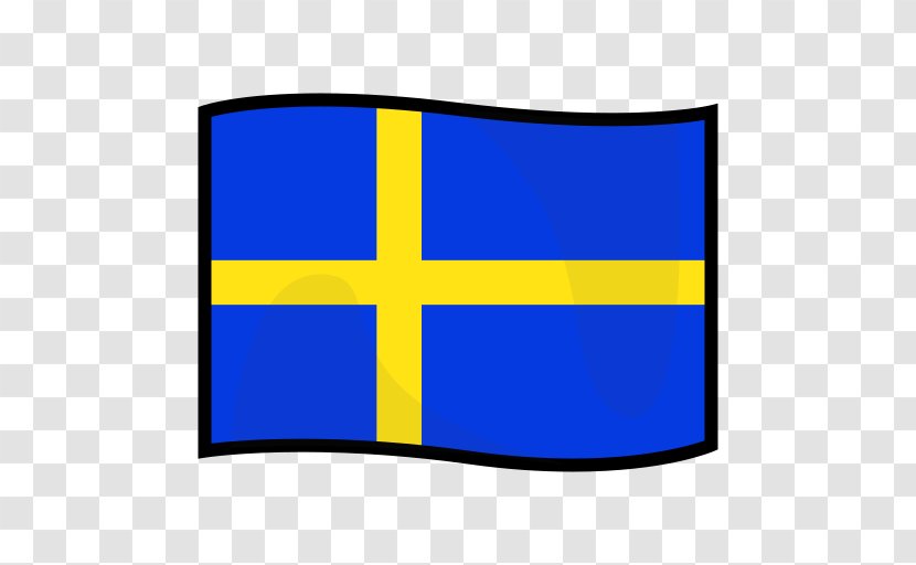 Flag Of Sweden Emoji Patch Transparent PNG