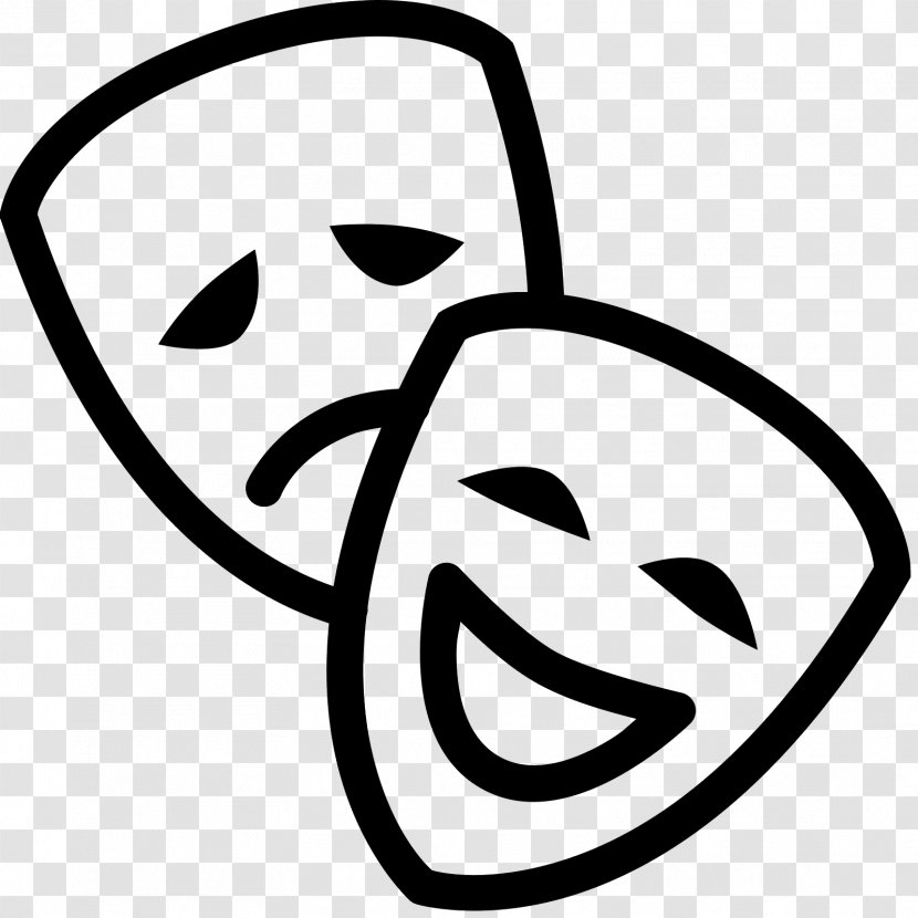 Mask Cinema Theatre Clip Art - Face - Actor Transparent PNG