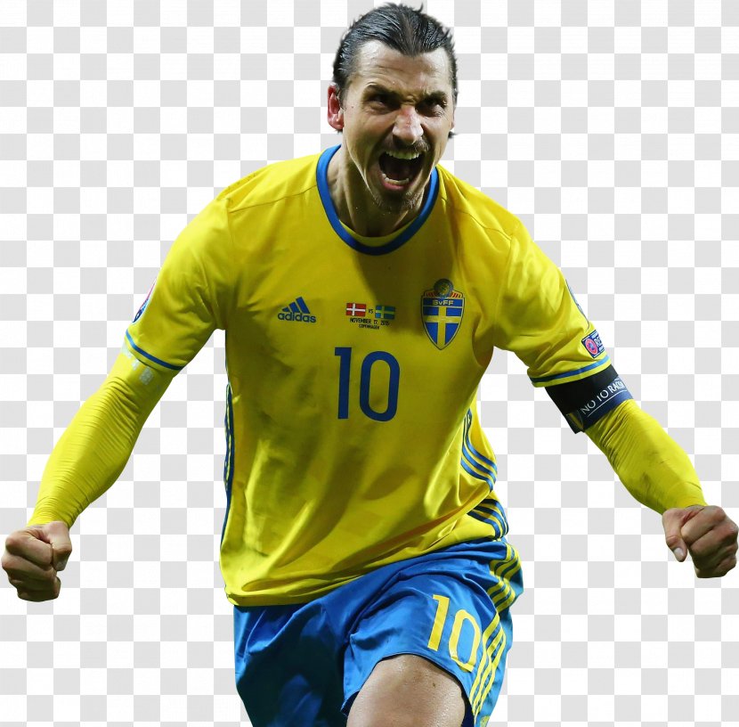 Zlatan Ibrahimović 2018 FIFA World Cup Sweden National Football Team UEFA Euro 2016 - Sportswear Transparent PNG