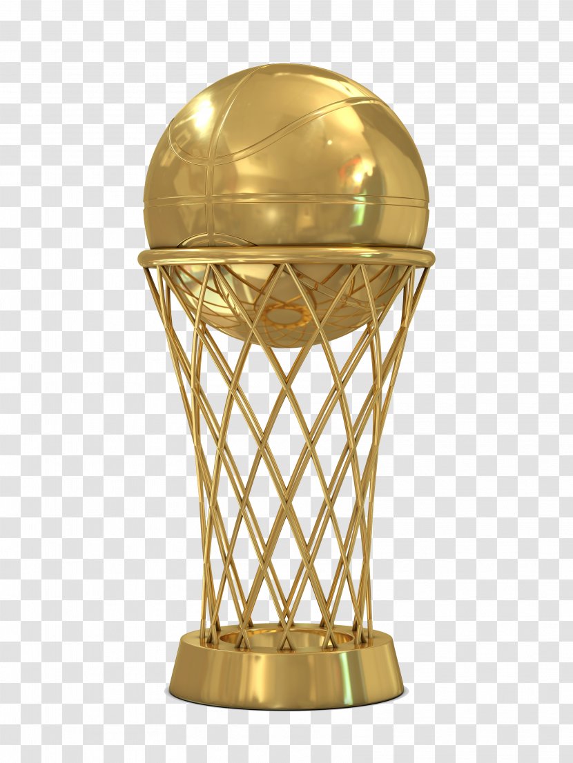 The NBA Finals National Basketball Association Awards - Brass - Larry O'Brien Championship Trophy AwardsLarry TrophyGolden Cup Transparent PNG