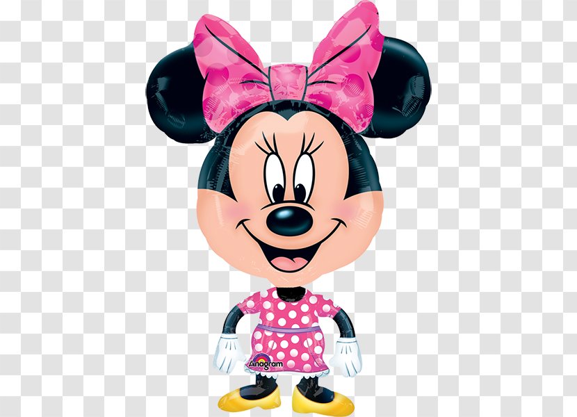 Minnie Mouse Mickey Mylar Balloon Party - Easter Transparent PNG