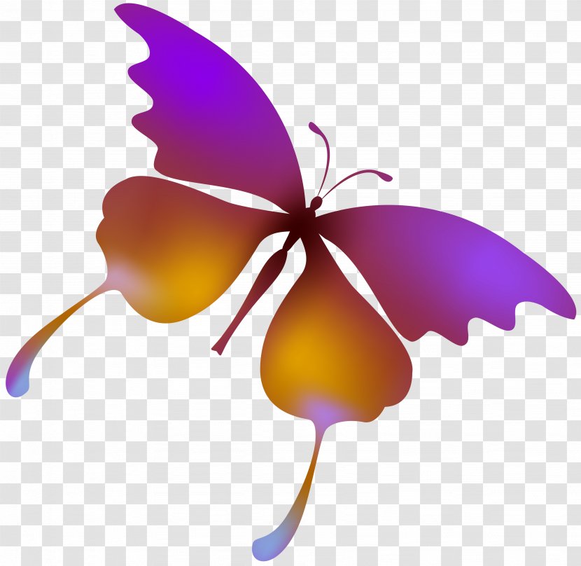Artificial Nails Nail Art Printing Printer - Purple - Butterflies Transparent PNG