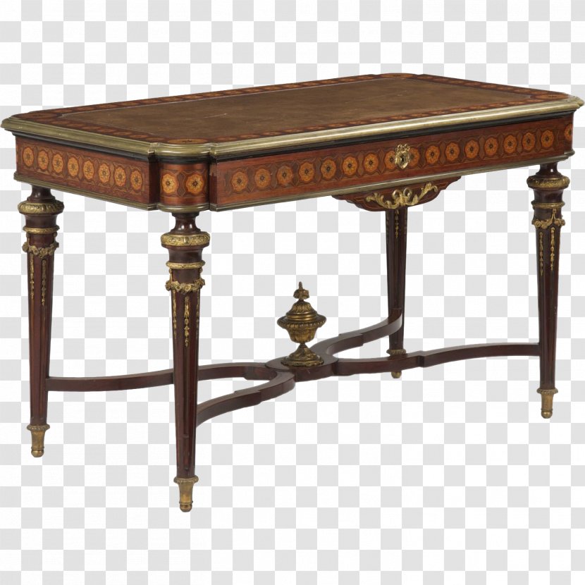 Writing Table Desk Louis XVI Style - End Transparent PNG