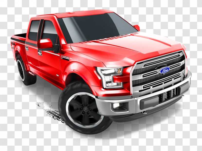 Pickup Truck Car 2015 Ford F-150 Hot Wheels - F150 Transparent PNG