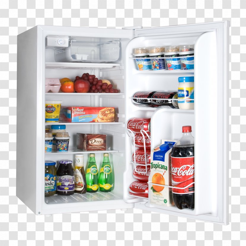 Refrigerator Home Appliance Minibar Major Freezers - Defrosting - Mini Fridge Transparent PNG