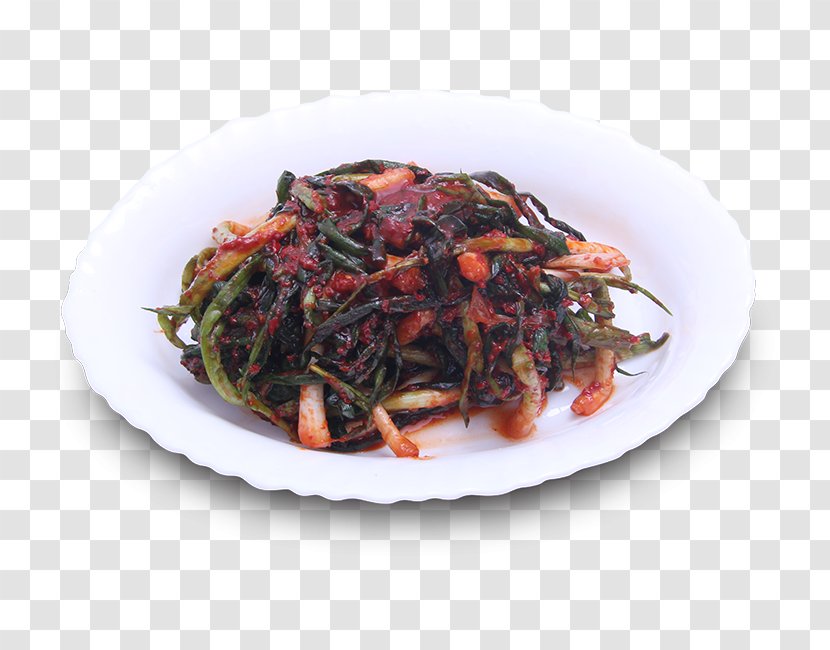 Namul Romeritos American Chinese Cuisine Tsukudani Thai - KIMCHI Transparent PNG