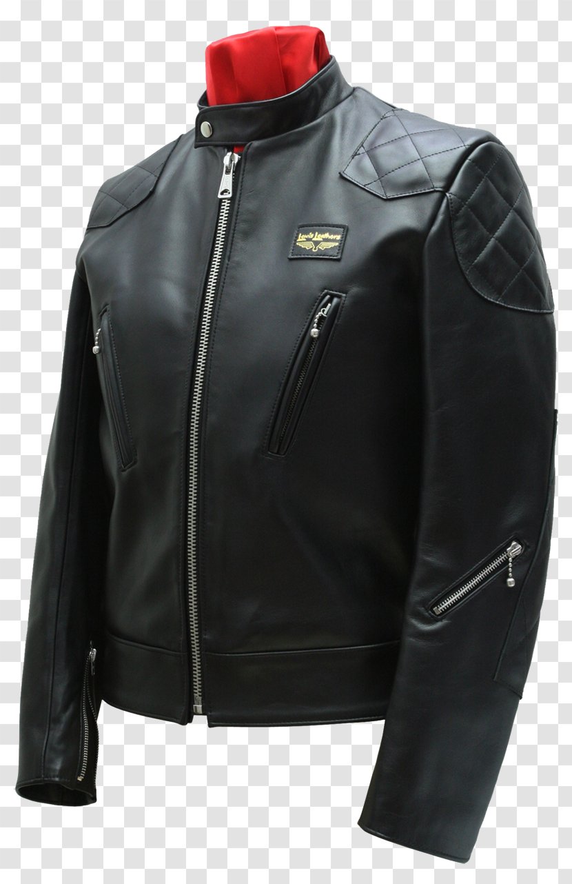 Leather Jacket Lewis Leathers Schott NYC - Library Transparent PNG