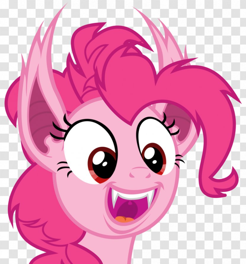 Pinkie Pie Pony Applejack Bat Rainbow Dash - Frame Transparent PNG