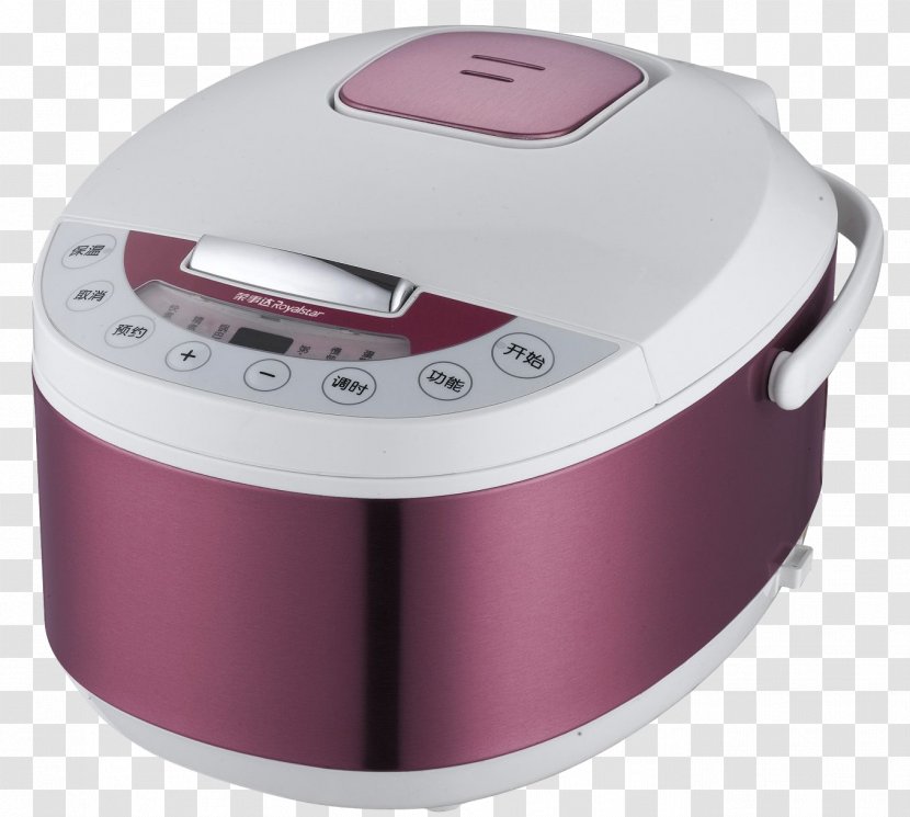 Rice Cooker Congee - Small Appliance - Purple Transparent PNG