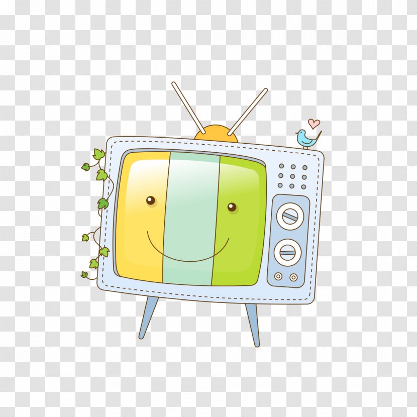 Television Cartoon Web Page - Designer - Hand-painted Cloth TV Transparent PNG