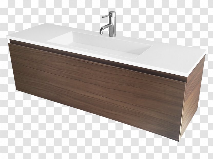 Bowl Sink Bathroom Cabinet Angle - Wood - Storage Bench Transparent PNG