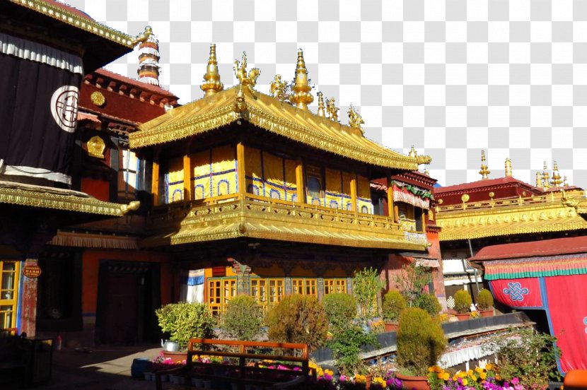 Jokhang Potala Palace Yamdrok Lake Barkhor Temple - Shrine - The Building Transparent PNG