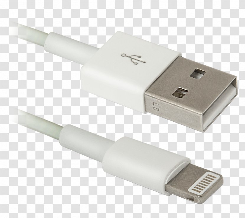 IPhone 5 Lightning Electrical Cable Data USB - Information - Micro Usb Transparent PNG