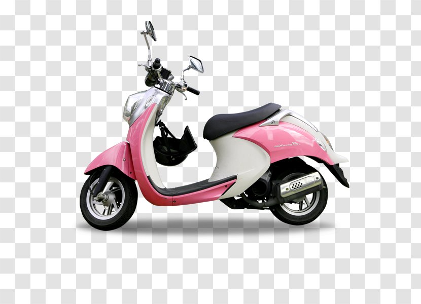 Electric Car Vehicle Motorcycle - Free Pink Pull Material Transparent PNG