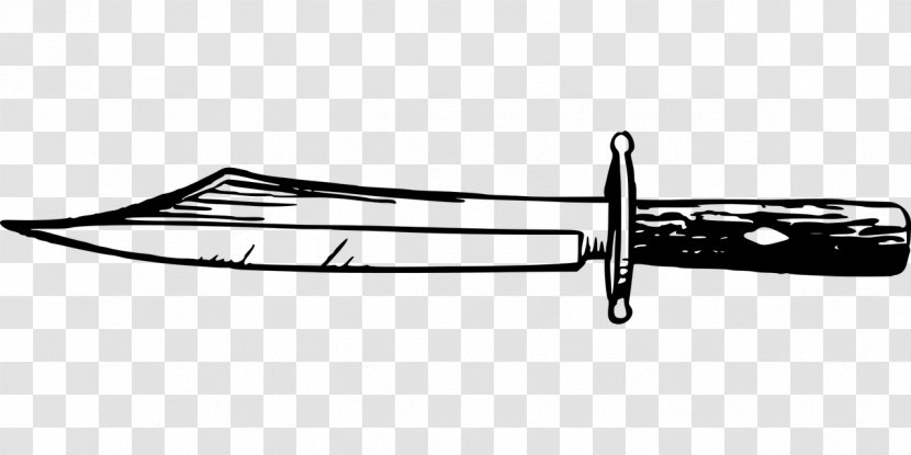 Bowie Knife Blade Hunting & Survival Knives Weapon - Cold Transparent PNG