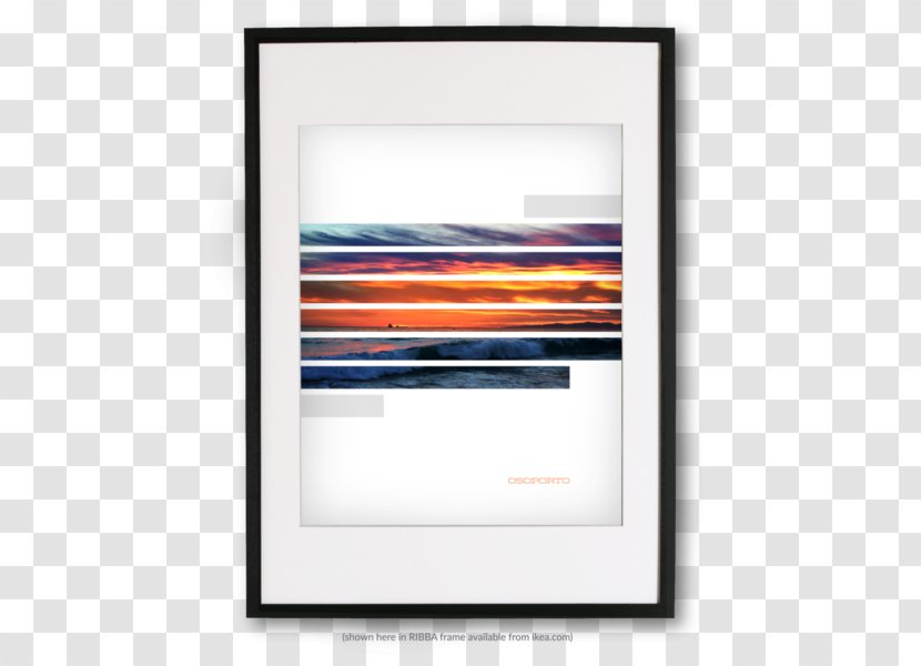 Picture Frames Poster Sunstripes - Ikea - Posters Cosmetics Transparent PNG