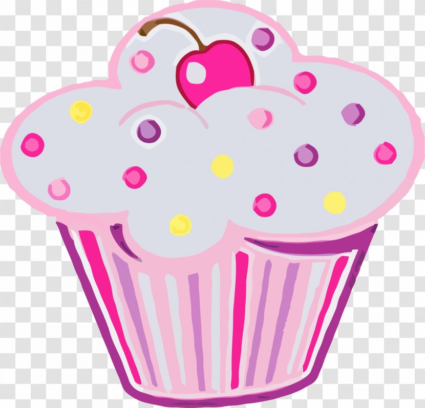 Cupcake Muffin Birthday Clip Art - Cake Transparent PNG