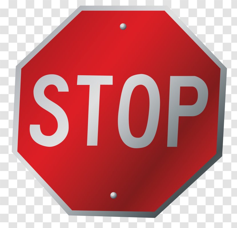 Stop Sign Traffic Royalty-free Clip Art - Stock Photography Transparent PNG