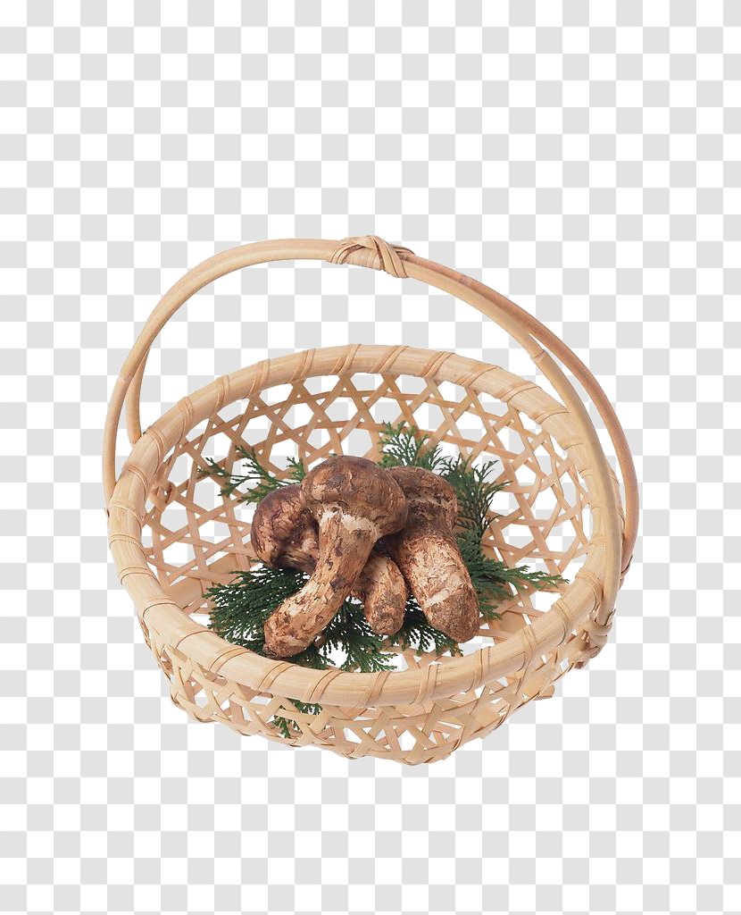 Mushroom Basket - Matsutake - A Of Products In Kind Pine Transparent PNG