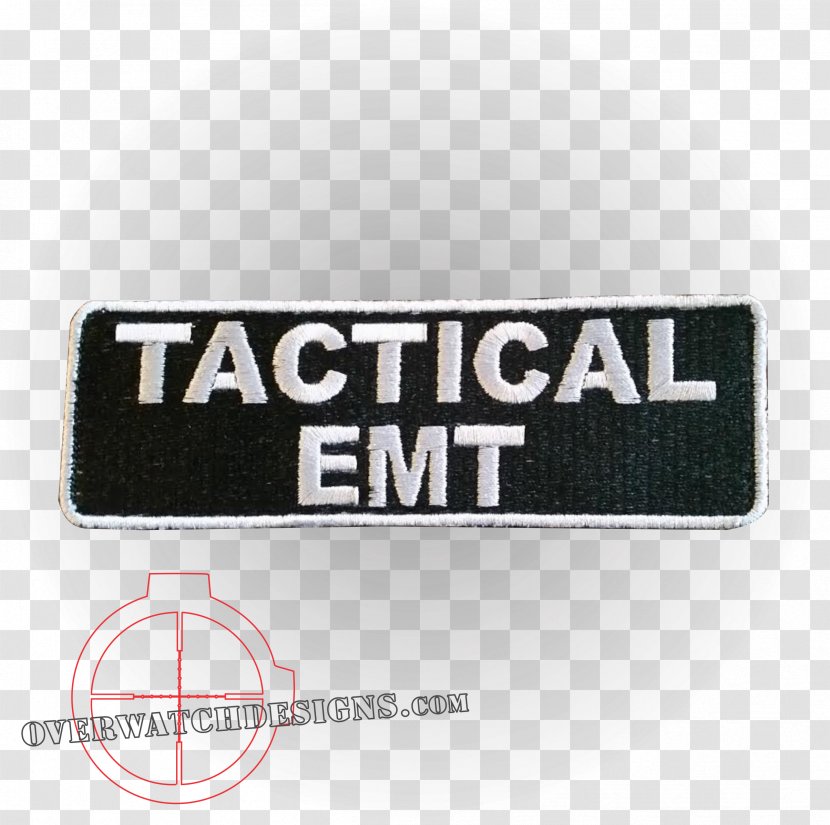 Tactical Emergency Medical Services Technician Paramedic Embroidered Patch - Tracheal Intubation - Swat Transparent PNG