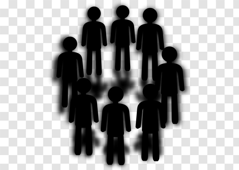 Concepts Of Leadership Clip Art - Silhouette - Population Day Transparent PNG