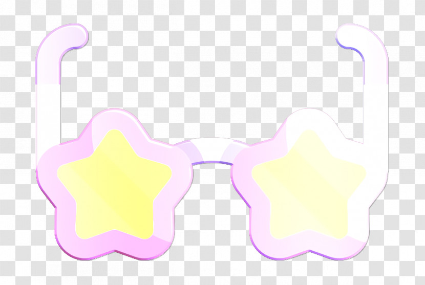 Glasses Icon Night Party Icon Star Icon Transparent PNG