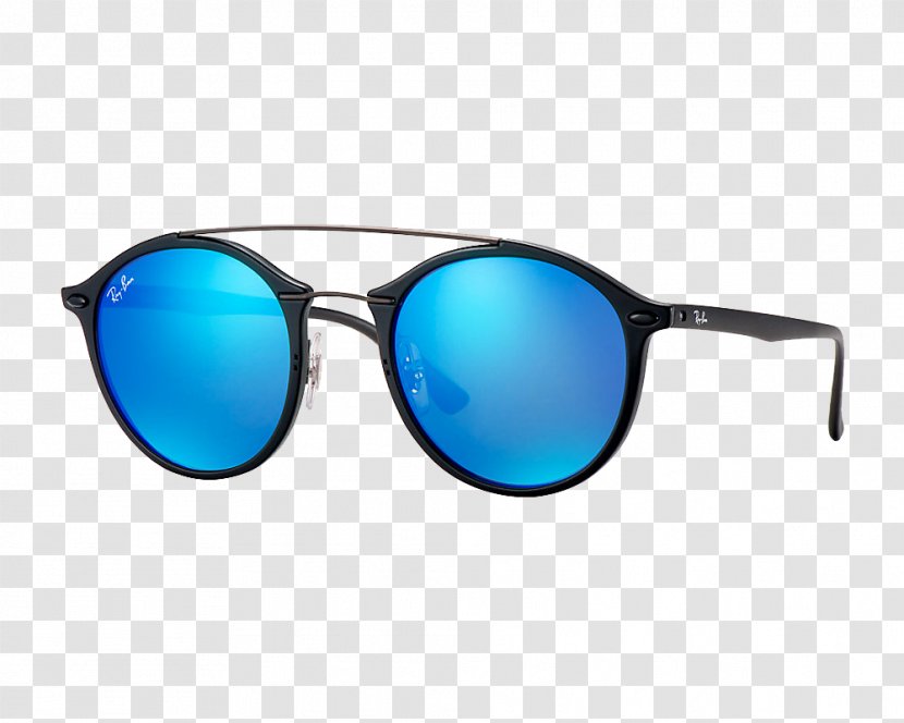 Ray-Ban Wayfarer Sunglasses Round Metal - Aqua - Ray Ban Transparent PNG