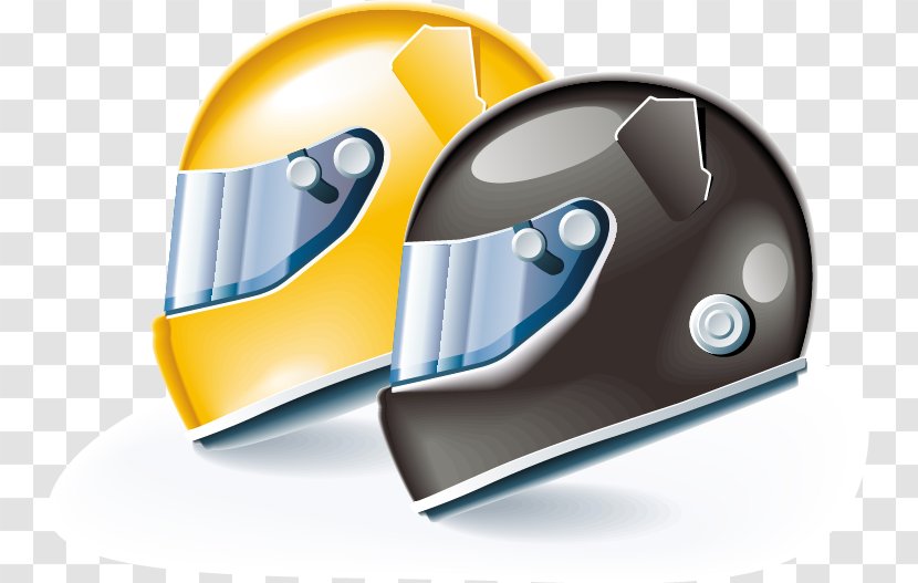 Auto Racing Icon - Technology - Yellow-brown Helmet Transparent PNG